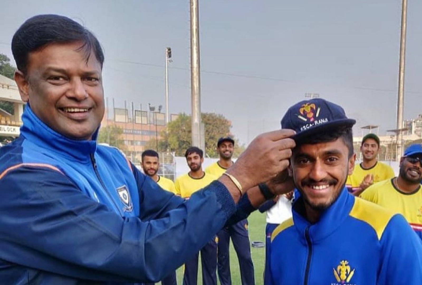 Dodda Ganesh (L) was appointed as the head coach on August 14. (PC: doddaganesh on Instagram)