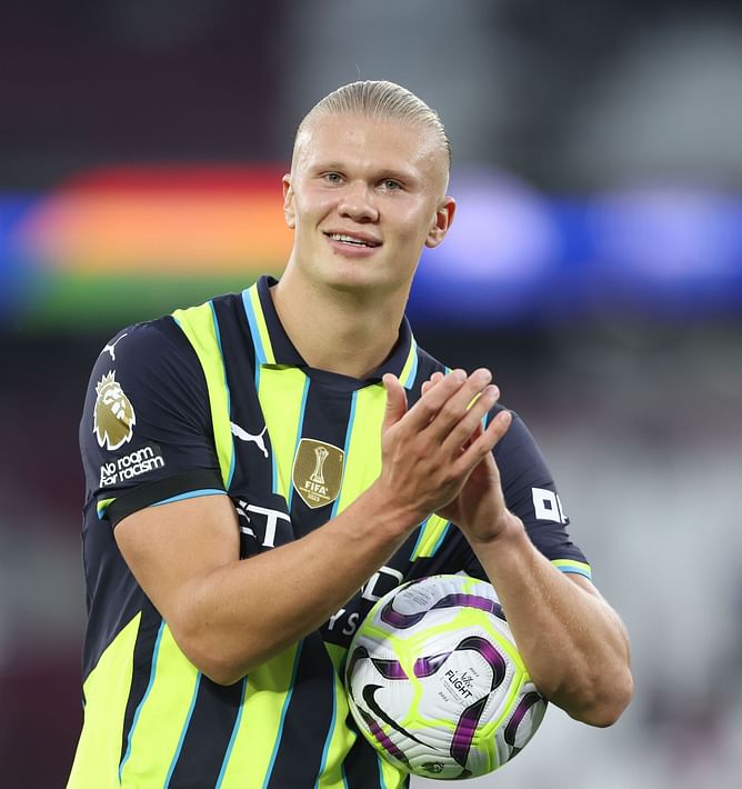West Ham 1-3 Manchester City: Reigning champions take advantage of Arsenal slip thanks to Erling Haaland hattrick