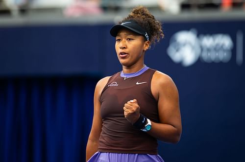 Naomi Osaka in action at the 2024 China Open (Picture: Getty)