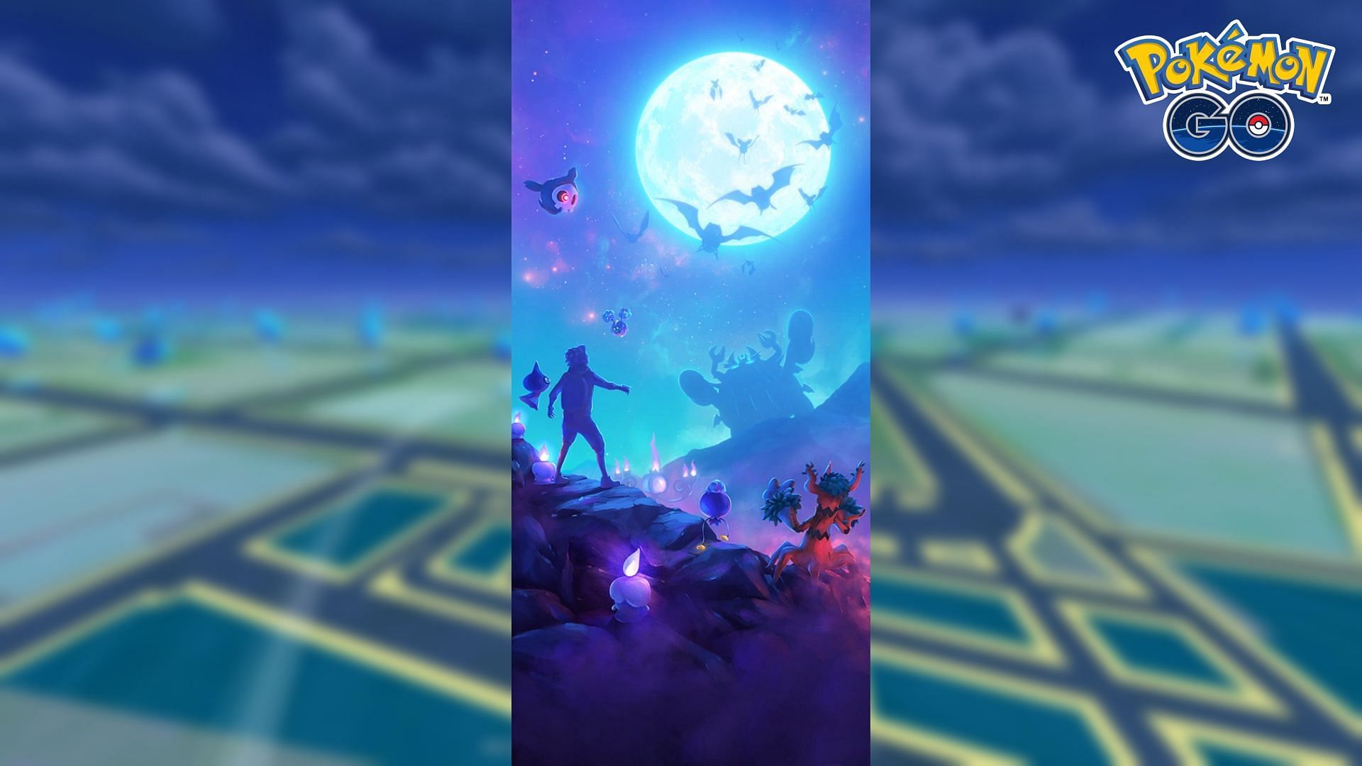 This was the laoding screen art for 2022's Season of Light (Image via Niantic)