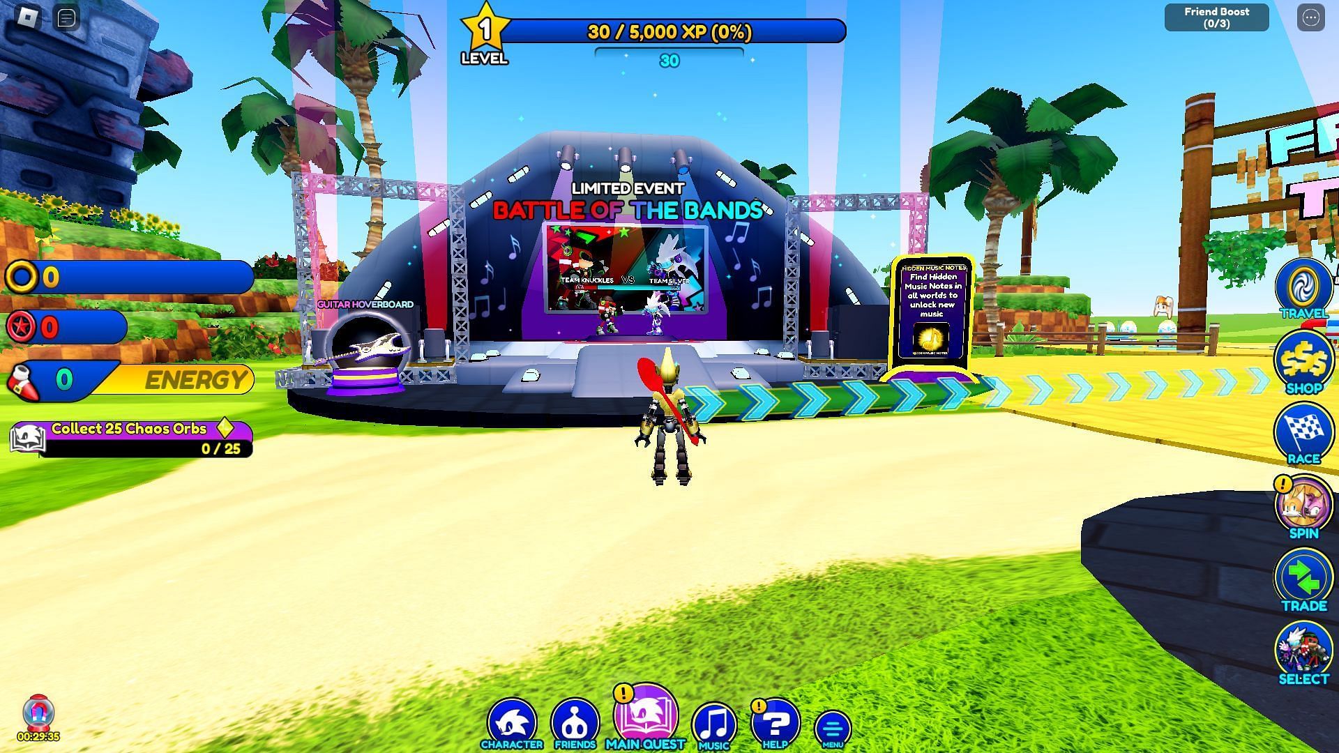 Feature image of Sonic Speed Simulator Music Event 