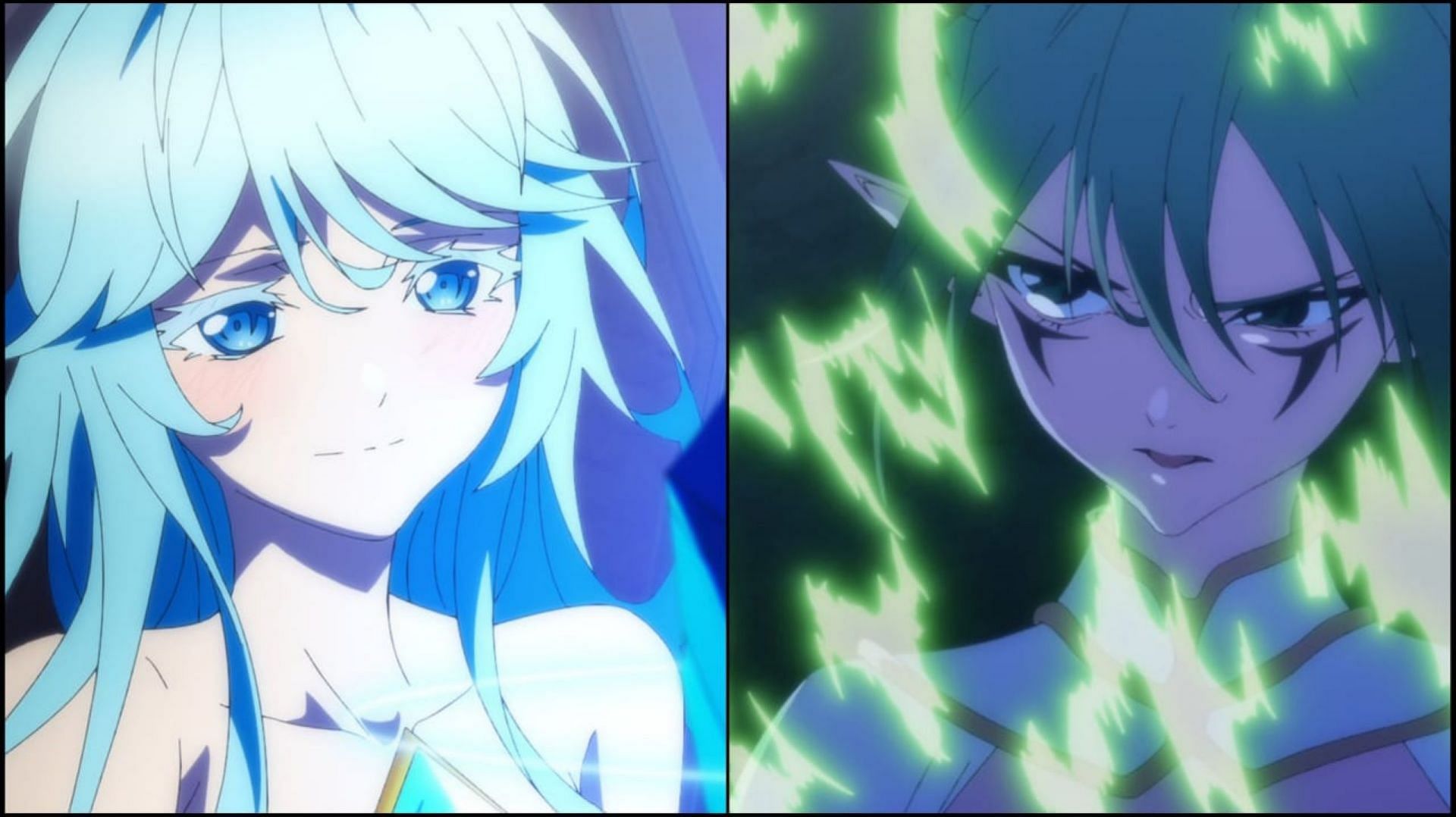 Elfaria and Ellenor, as seen in Wistoria: Wand and Sword (Image via Actas and Bandai Namco Pictures)