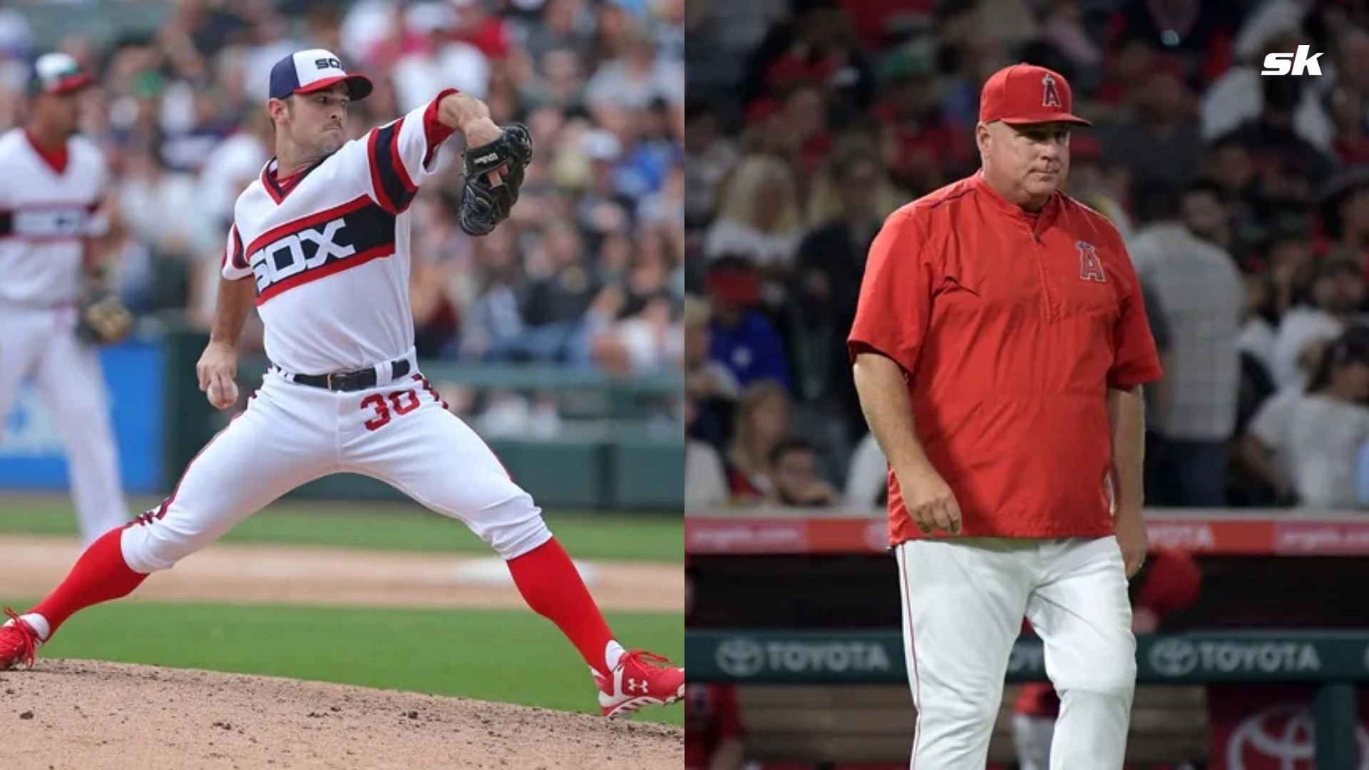 Former Chicago White Sox Pitcher David Robertson &amp; Former Los Angeles Angels Manager Mike Scioscia