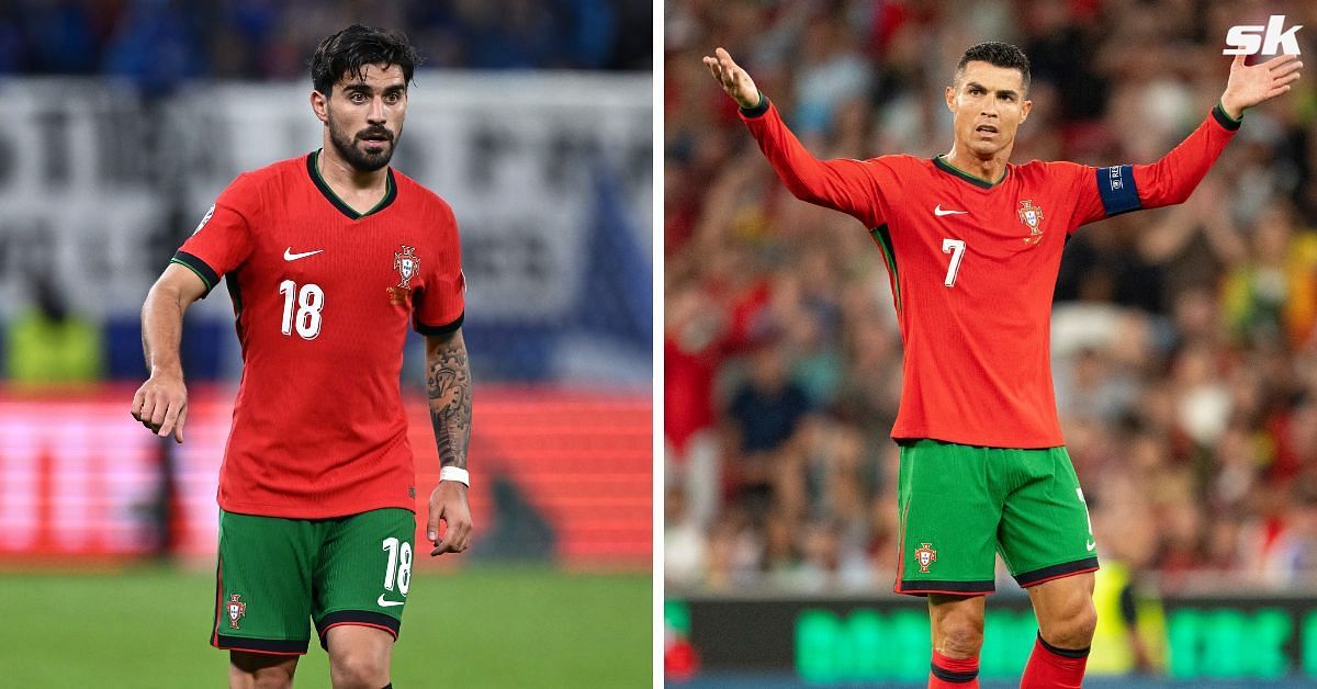 Ruben Neves (left) and Cristiano Ronaldo