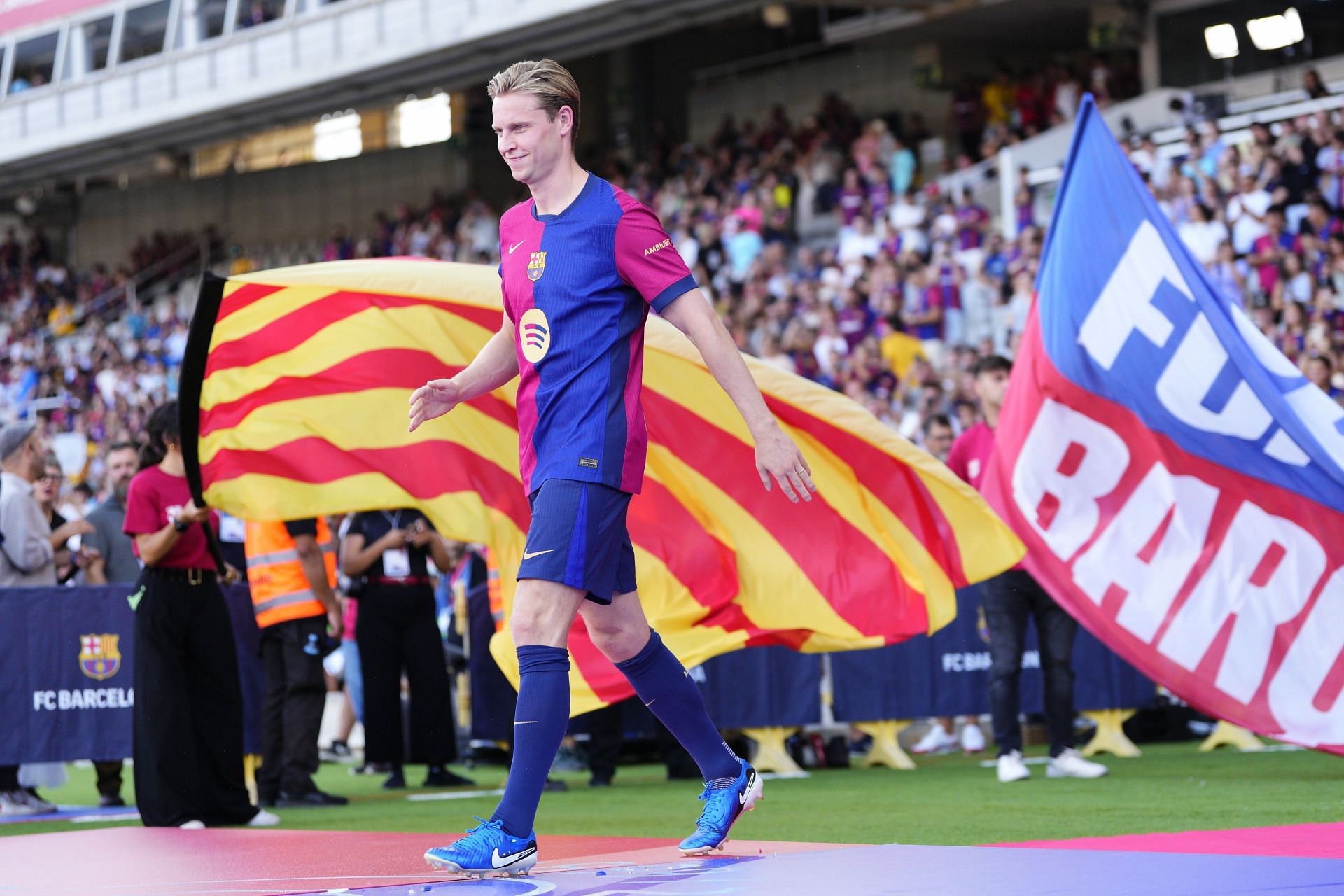 Frenkie De Jong at FC Barcelona (Imaage via Getty)