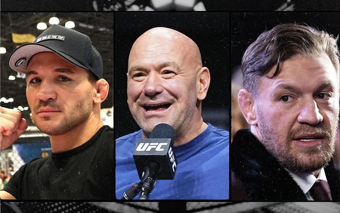 "Little Fat Pu**y" - Conor McGregor issues fiery reaction to Dana White's latest update on Michael Chandler's next fight