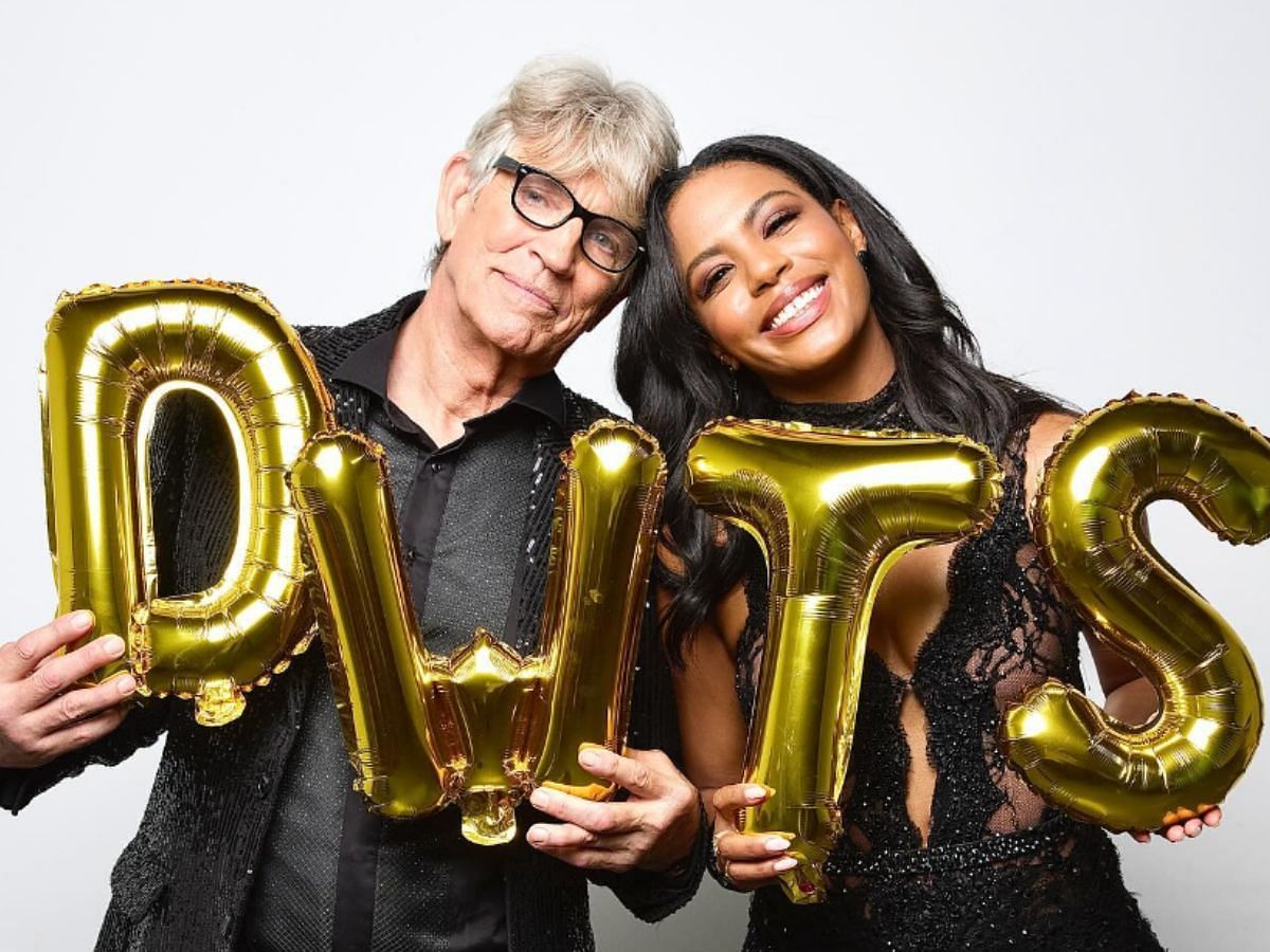 Eric Roberts and Britt Stewart (Image via Instagram/@dancingwiththestars)