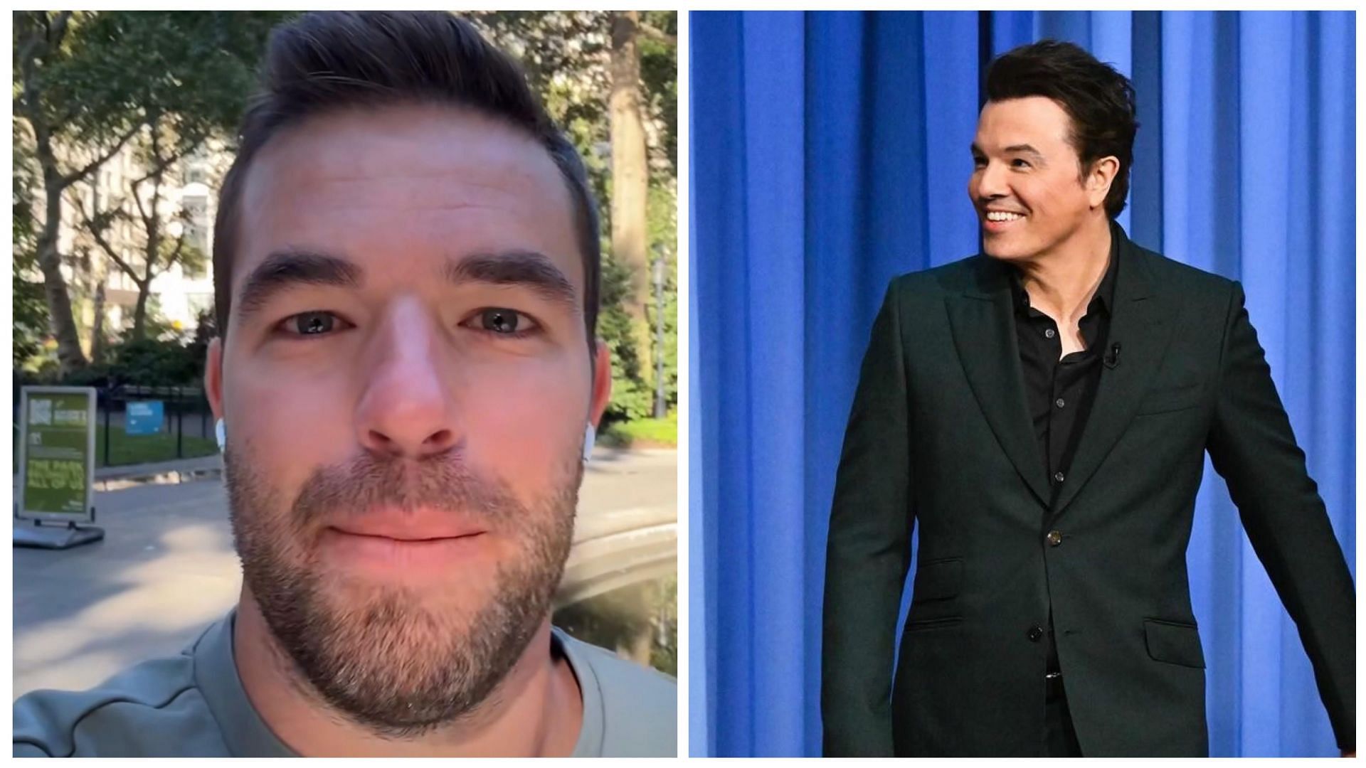 Billy McFarland (L) and Seth Macfarlane (R) (Image via @pyrtbilly and @macfarlaneseth/Instagram)