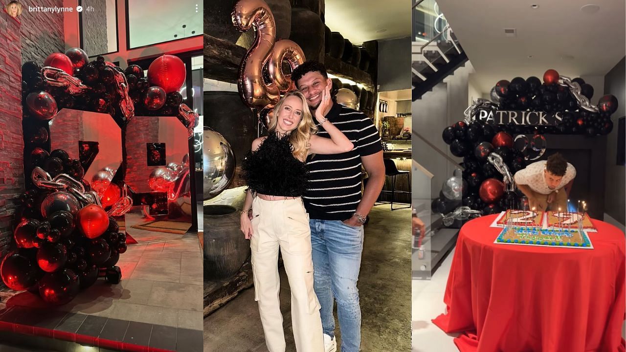 Patrick Mahomes turns 29 - with Taylor Swift in attendance