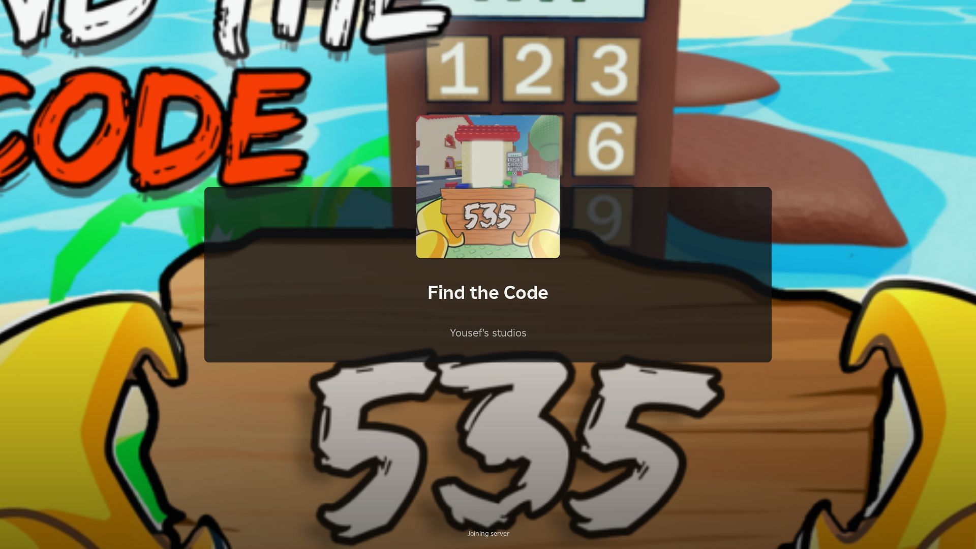 Roblox Find the Code