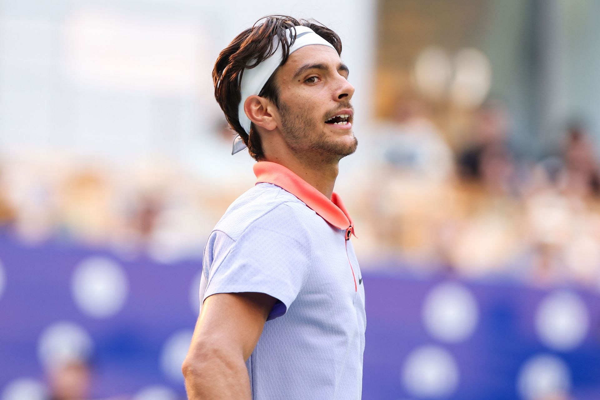 Lorenzo Musetti at the Chengdu Open 2024. (Photo: Getty)