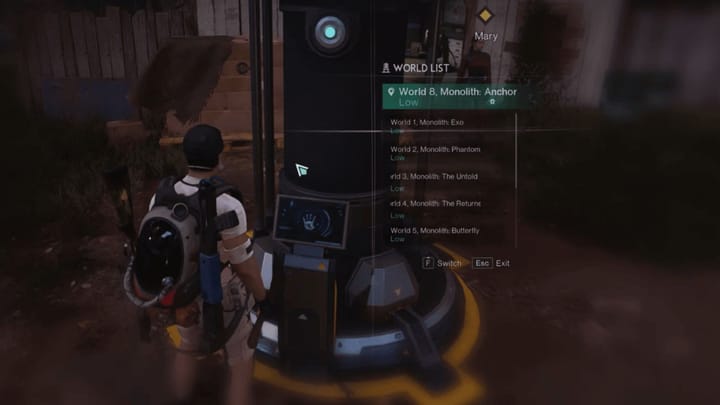 Mistakenly Joined New Server Once Human