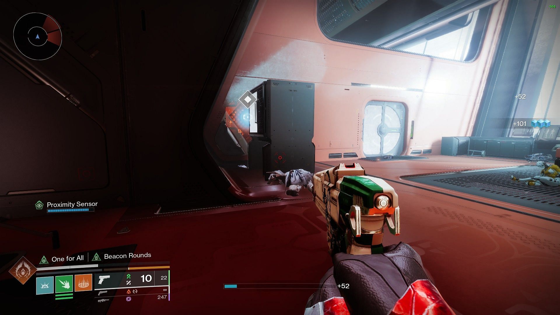 The object behind the console in the Braytech facility (Image via Bungie)