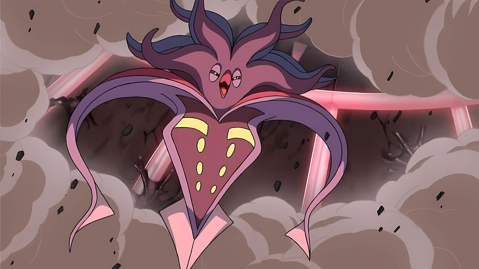 Malamar, as seen in the anime (Image via Niantic)