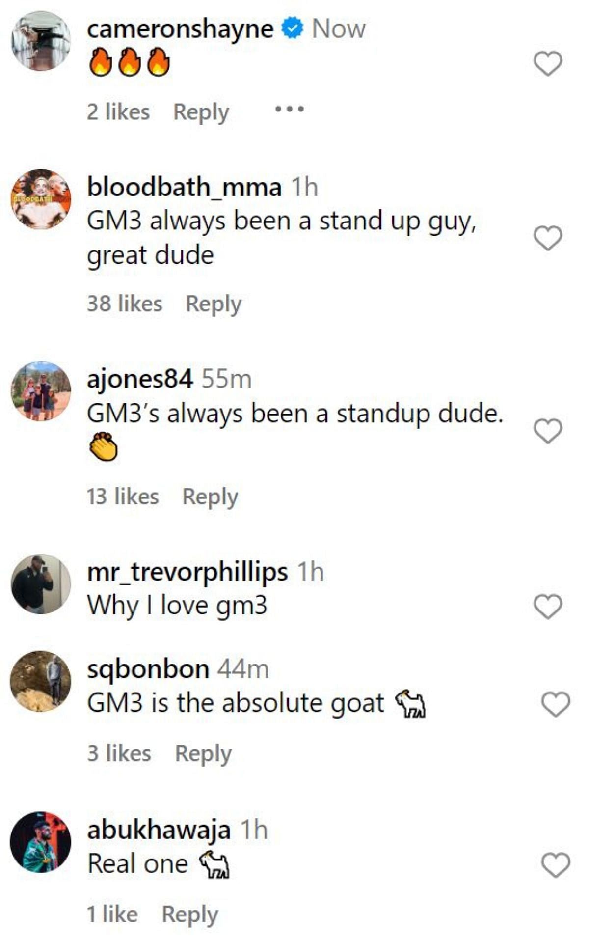 More comments [Images courtesy: @showmethemoneypod on Instagram]