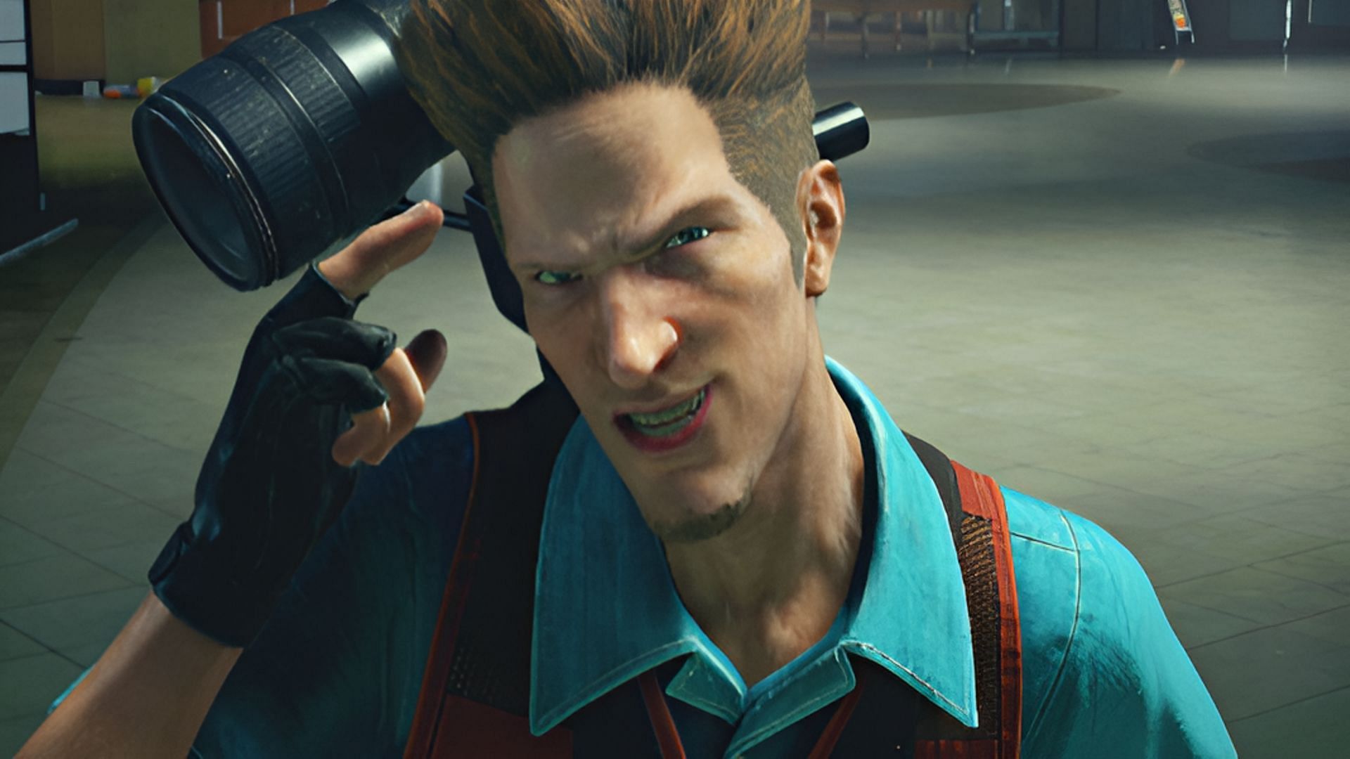 Kent Swanson in the game (Image via Capcom)