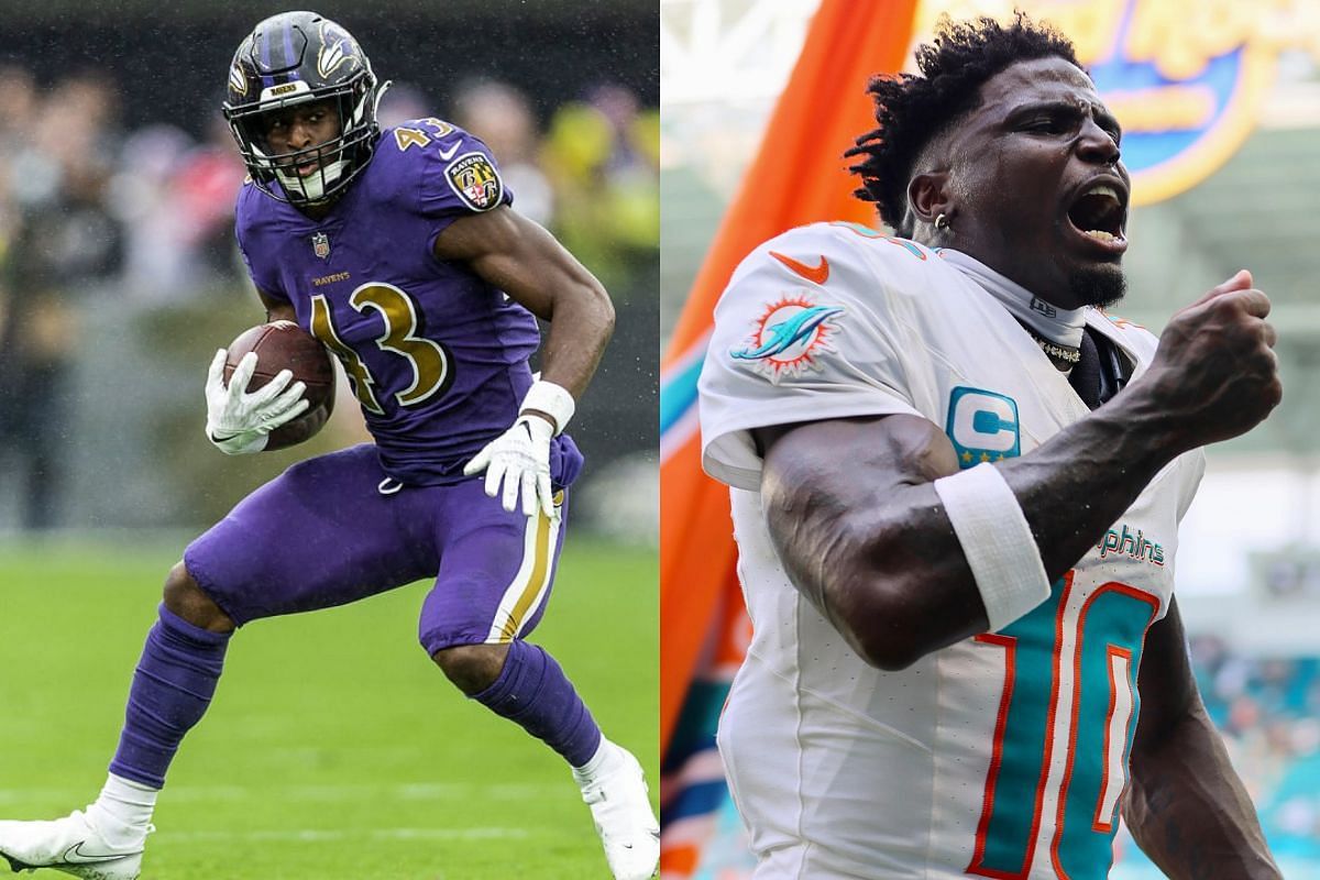 Is Justice Hill related to Tyreek Hill? Ravens RB