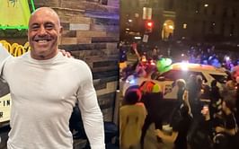 "I think they're just getting crazy" - Joe Rogan discusses viral cop altercation during Philadelphia 'street takeover'
