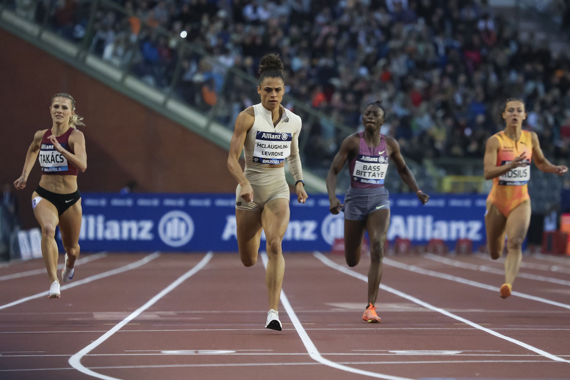 Wanda Diamond League 2024 Final - Sydney McLaughlin-Levrone (2nd from left) in action- Source: Getty