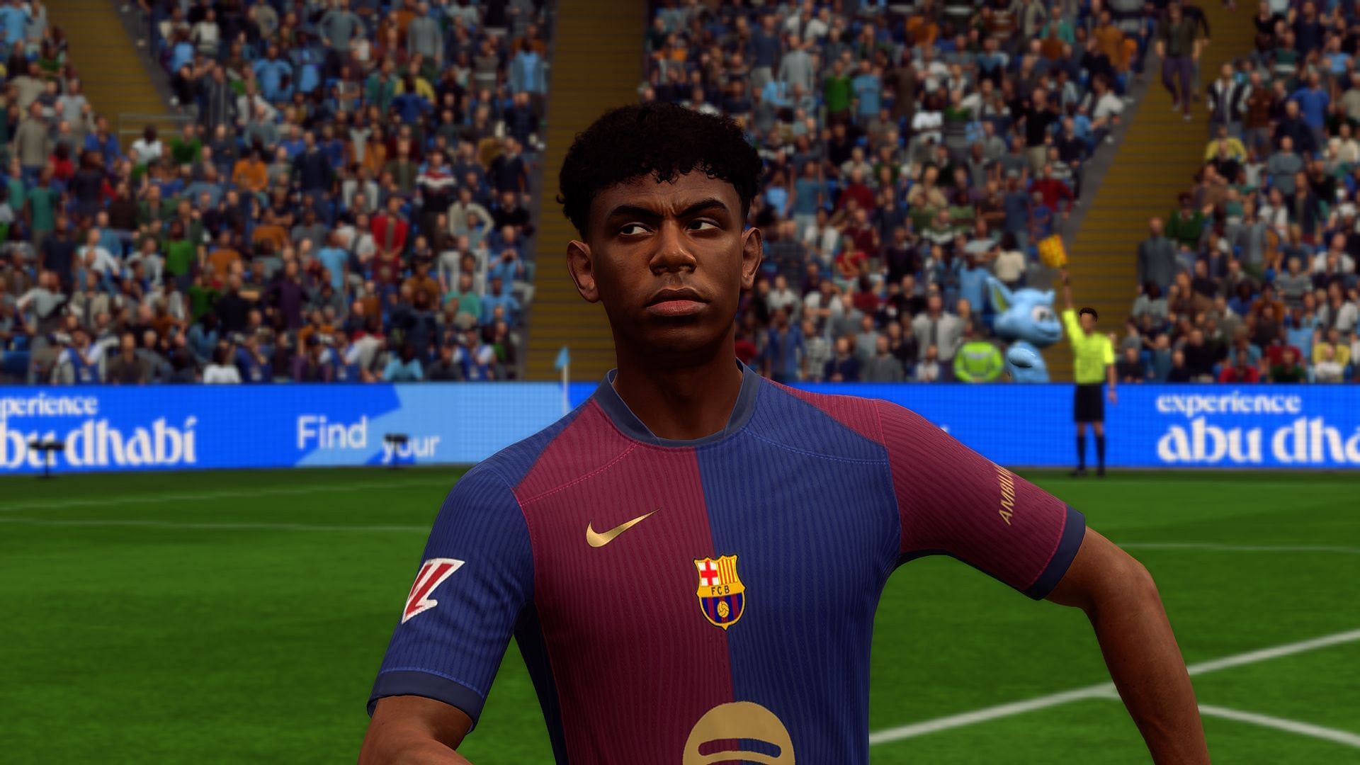 Lamine Yamal as seen in EA FC 25 (Image via EA Sports)