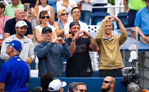 Aryna Sabalenka's fitness coach Jason Stacy pictured at Cincinnati Open 2024 - Source: Getty