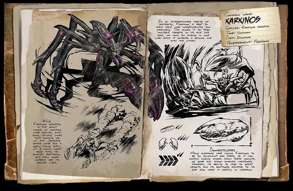 Karkinos in ARK Survival Ascended Aberration