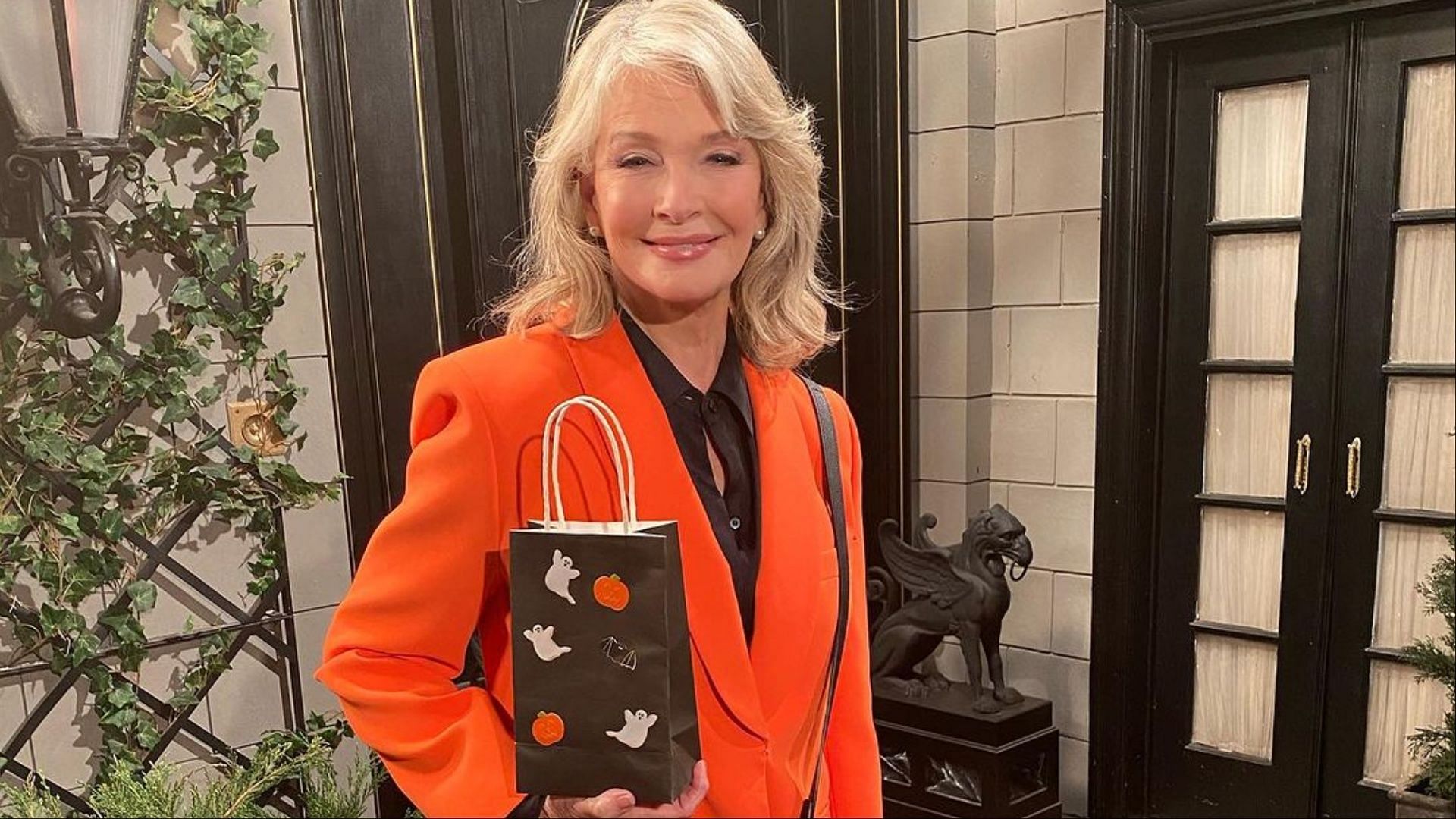 Marlena Evans is played by Deidre Hall. (Image via Instagram/@deidrehall_official)