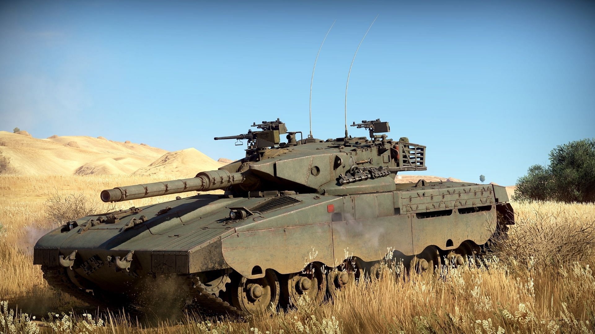 Israel is the youngest tech tree in War Thunder (Image via Gaijin Entertainment)