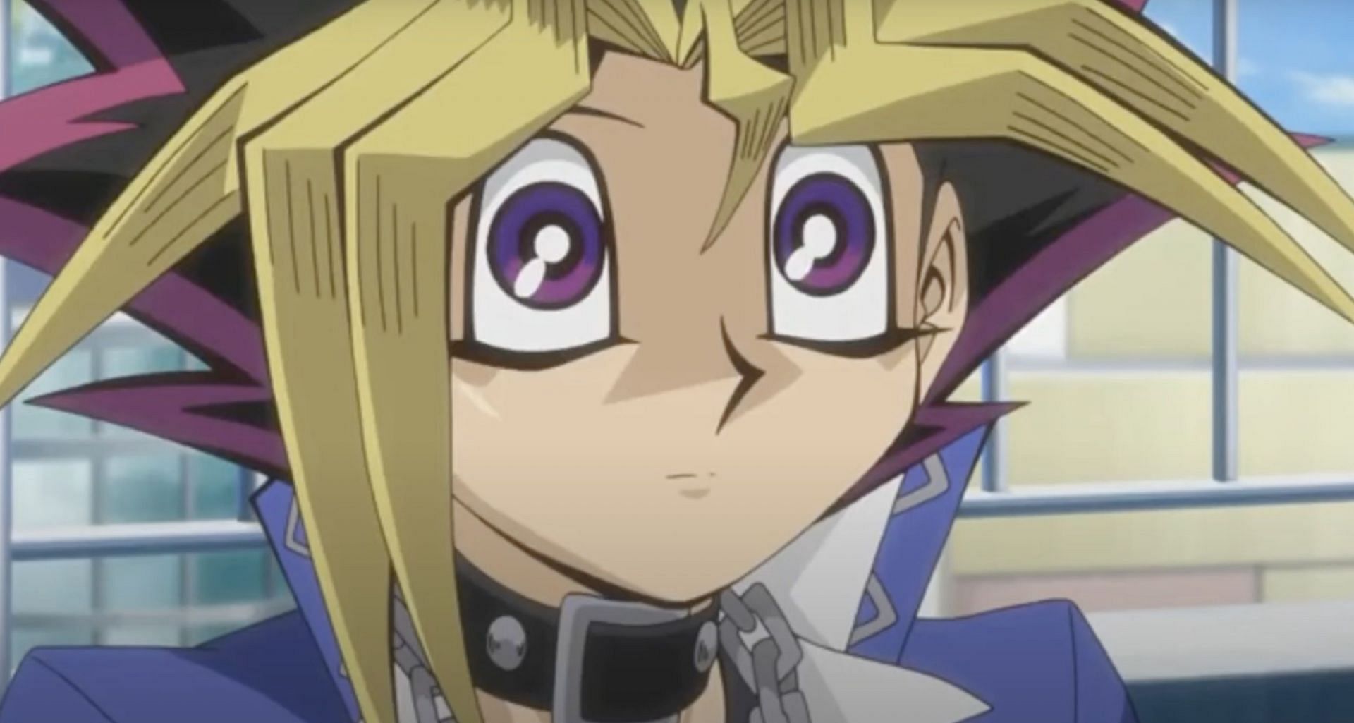 Yugi Mutou as seen in anime (Image via Gallop)