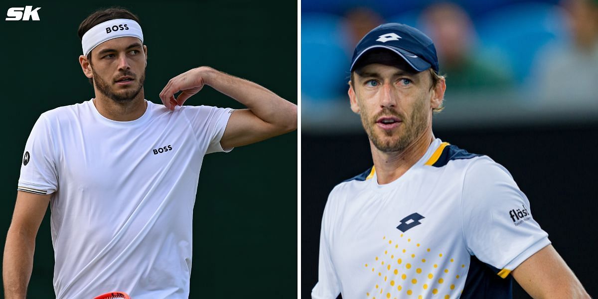 Taylor Fritz(L), John Millman (Source: Getty)