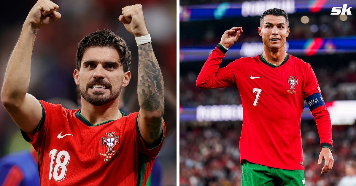 Cristiano Ronaldo and Ruben Neves