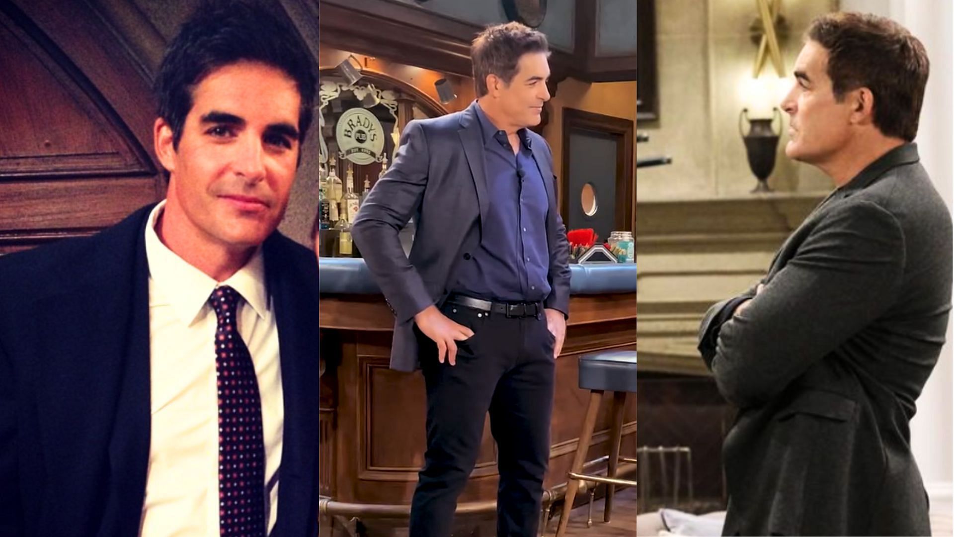 Rafe at different times and in different scenes from the soap (Image via Instagram/dayspeacock)