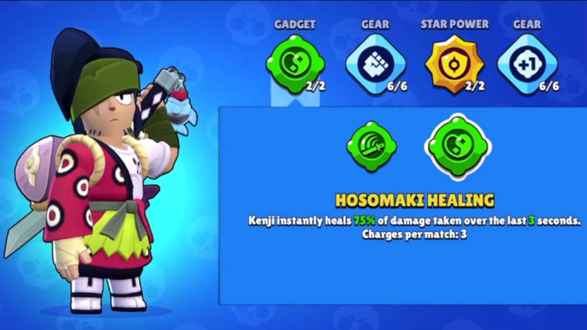 Hosomaki Healing Gadget (Image via Supercell)