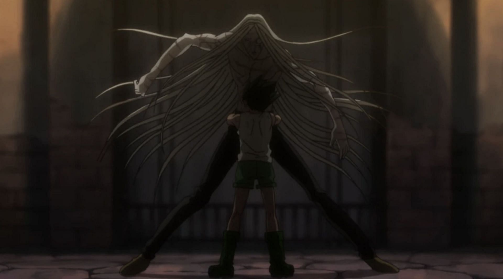 Gon and Kite as seen in anime (Image via Studio Madhouse)