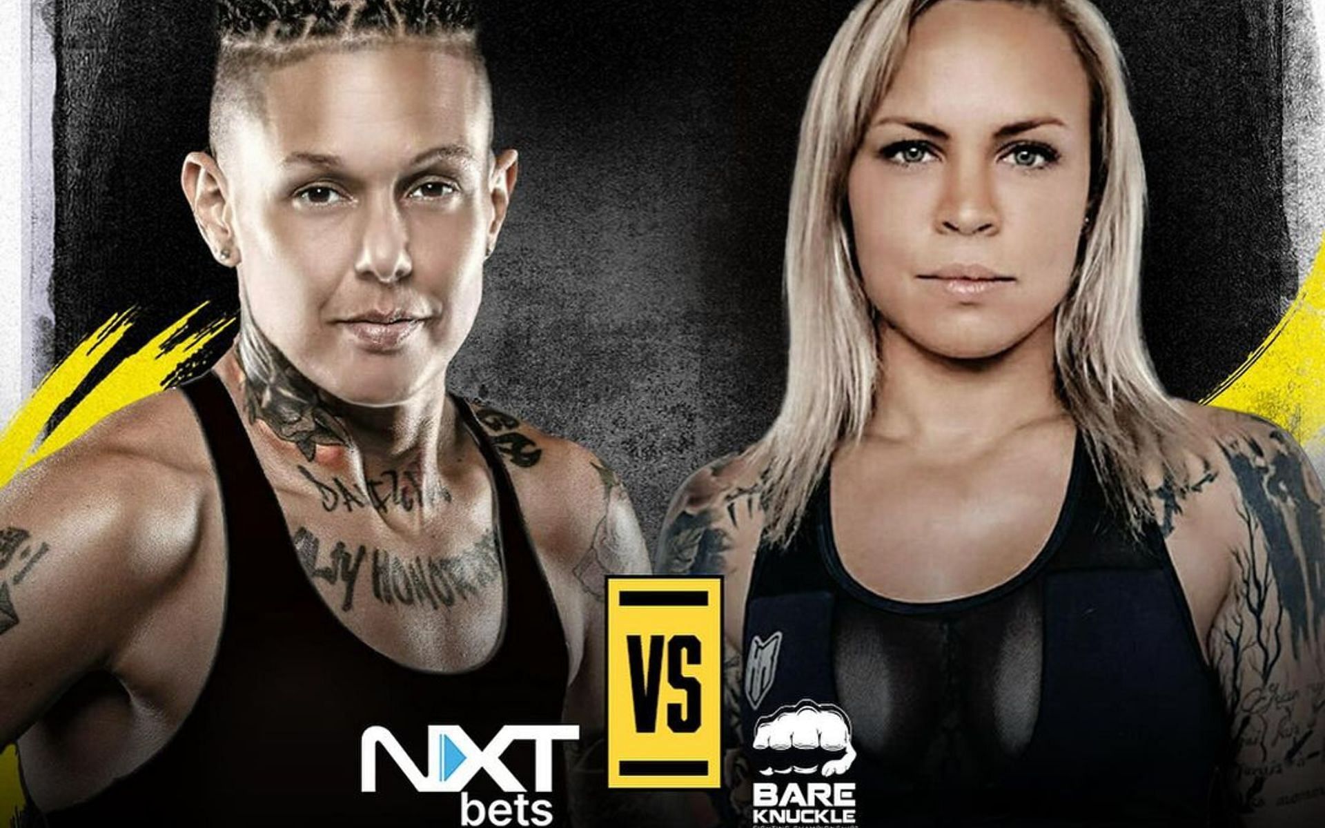 Christine Ferea (left) will take on Jade Masson-Wong (right) in the main event of BKFC 65. [Image courtesy @bareknucklefc on Instagram]