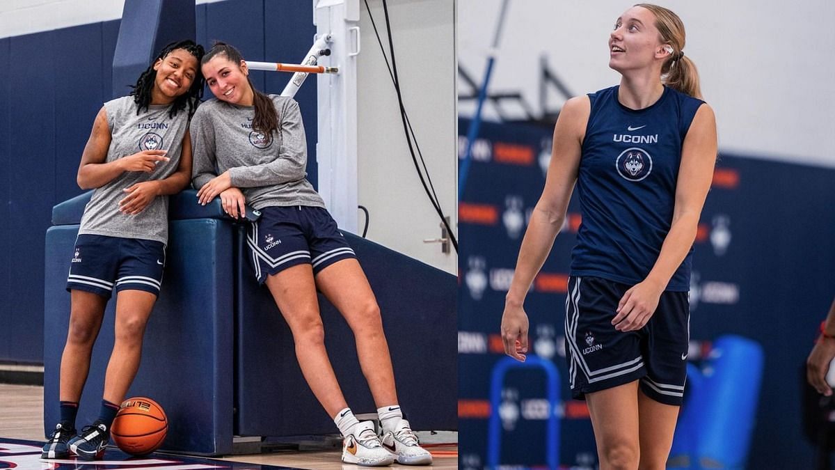 Paige Bueckers, Kamorea Arnold and Caroline Ducharme (Image Credits: Instagram/@uconwbb)