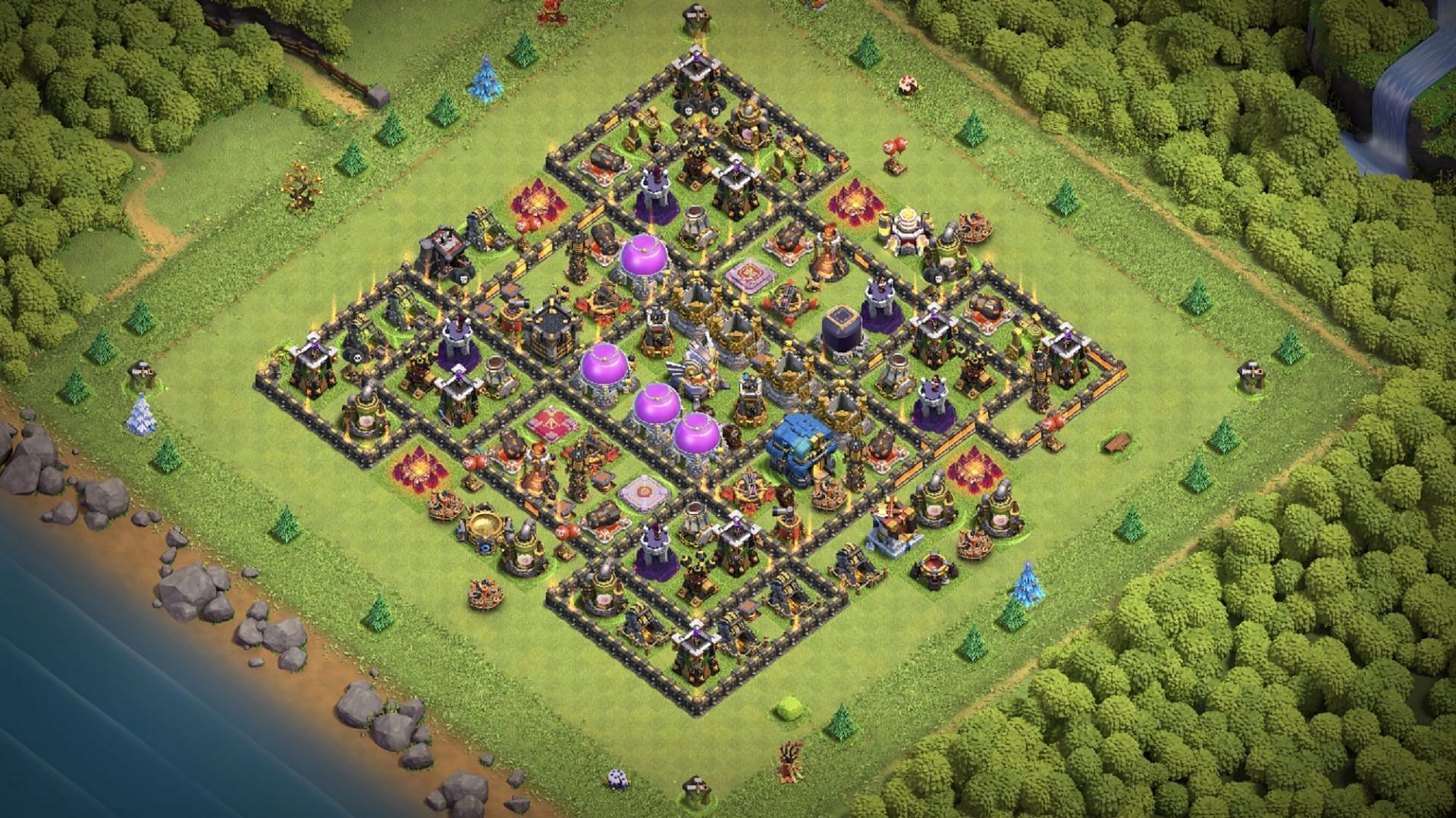 Hybrid Loot Saver base (Image via Supercell)