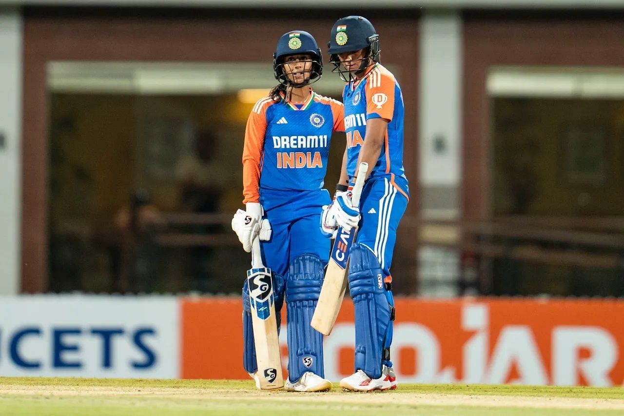 Jemimah Rodrigues (left) and Harmanpreet Kaur are two of the key batters in India