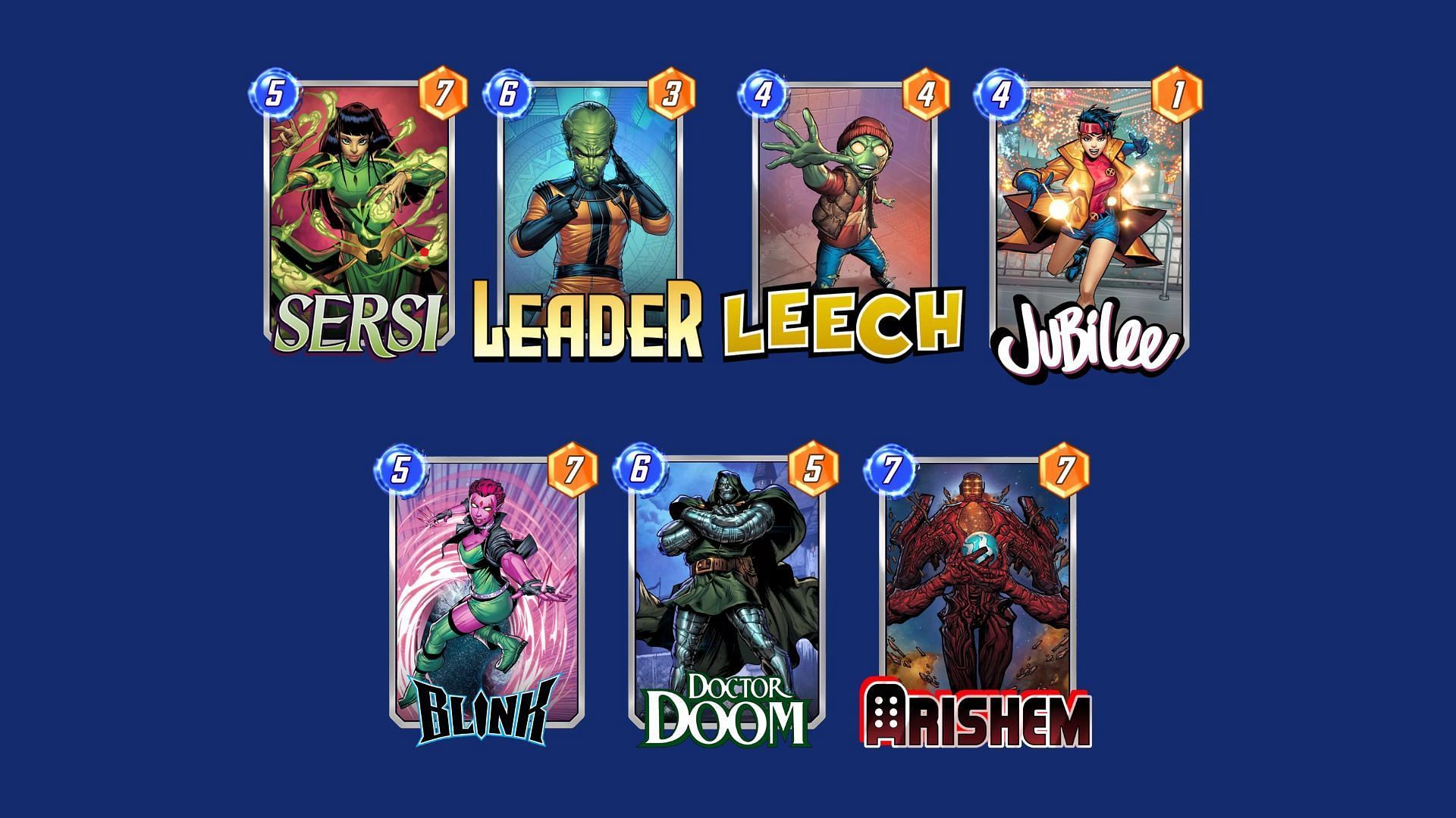 The best Sersi Ramp Deck in Marvel Snap (Image via Nuverse)