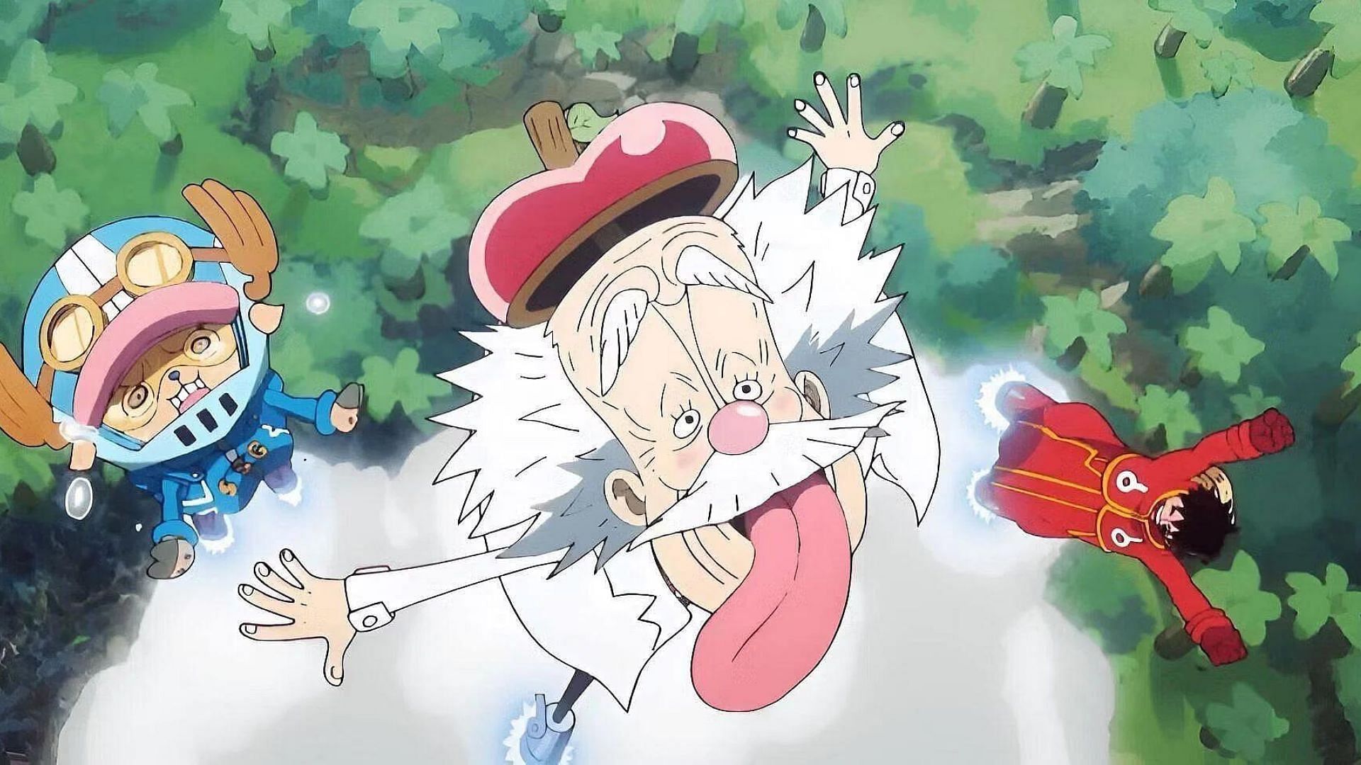 Vegapunk as shown in the anime (Image via Toei Animation)