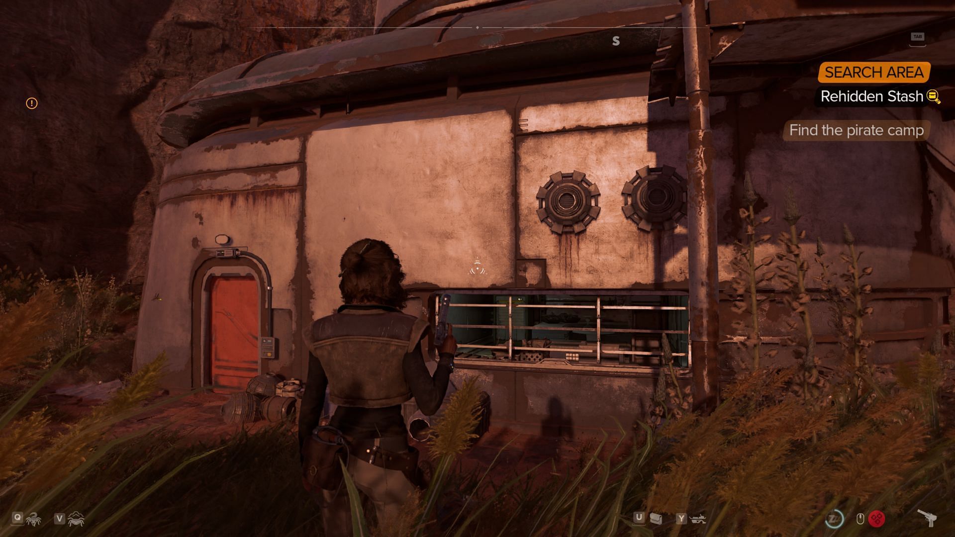 The farmhouse with the red door (Image via Ubisoft)