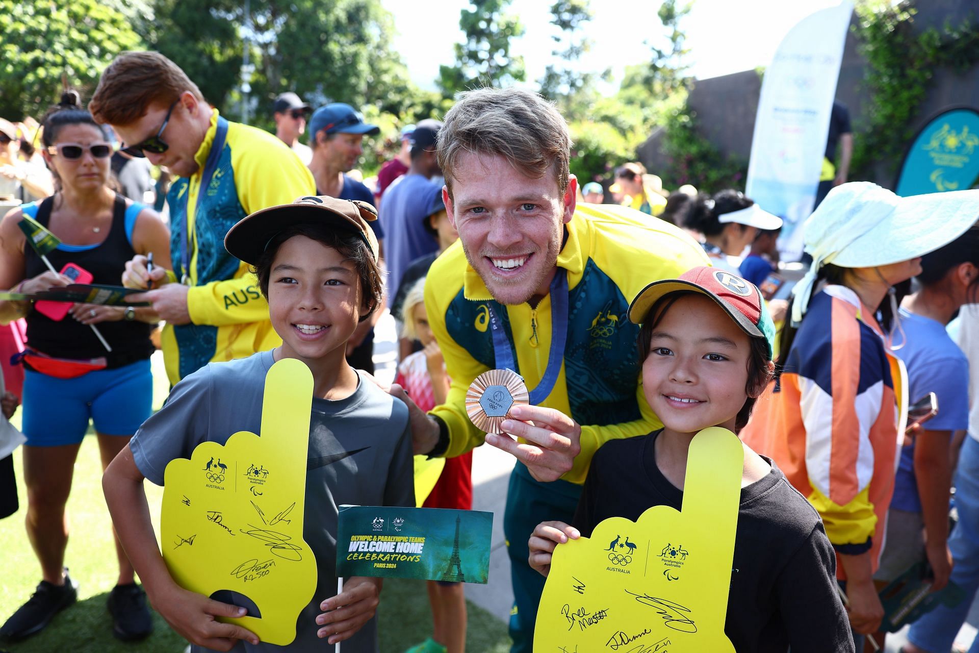 Australian Olympic And Paralympic Athletes Gold Coast Welcome Home Event