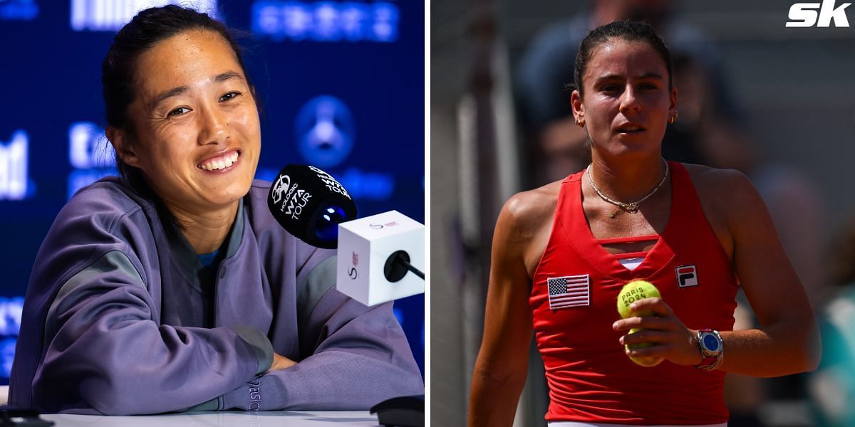 Zhang Shuai (L), Emma Navarro (Images: Getty)