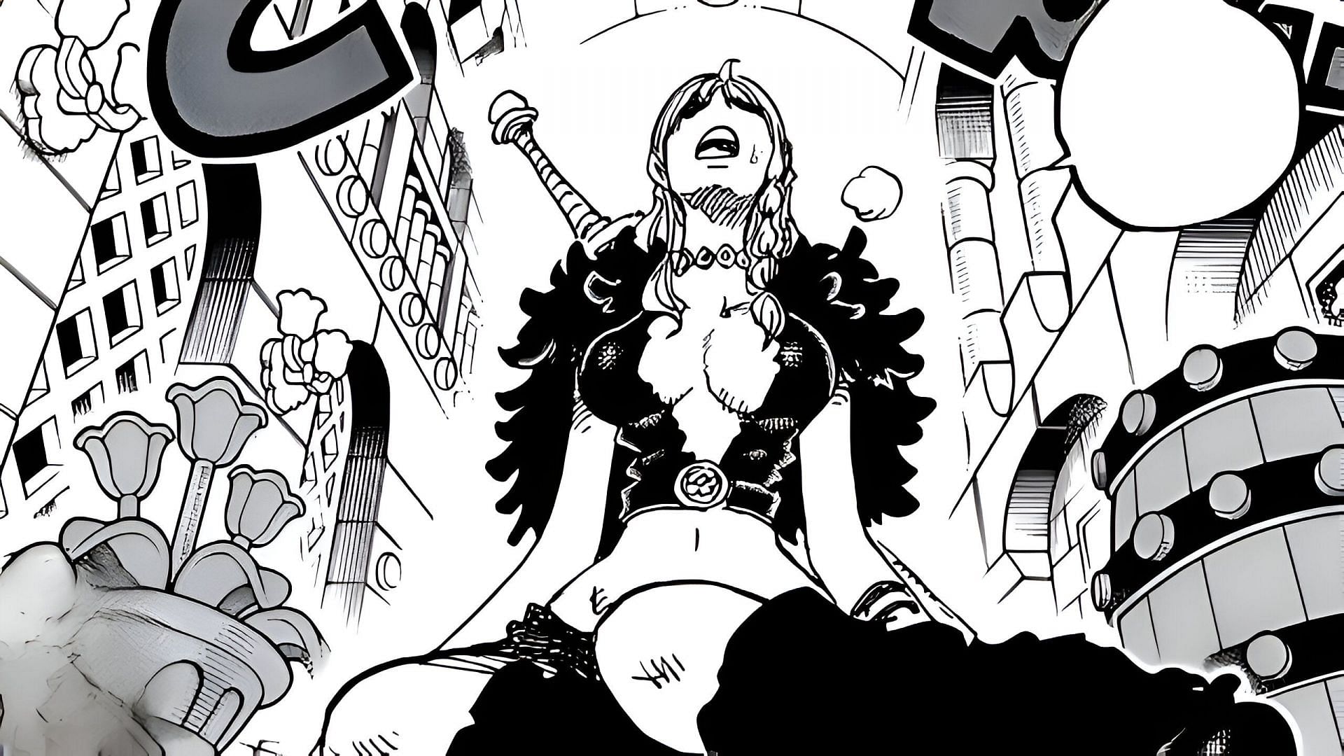 Nami as seen in the manga (Image via Shueisha)