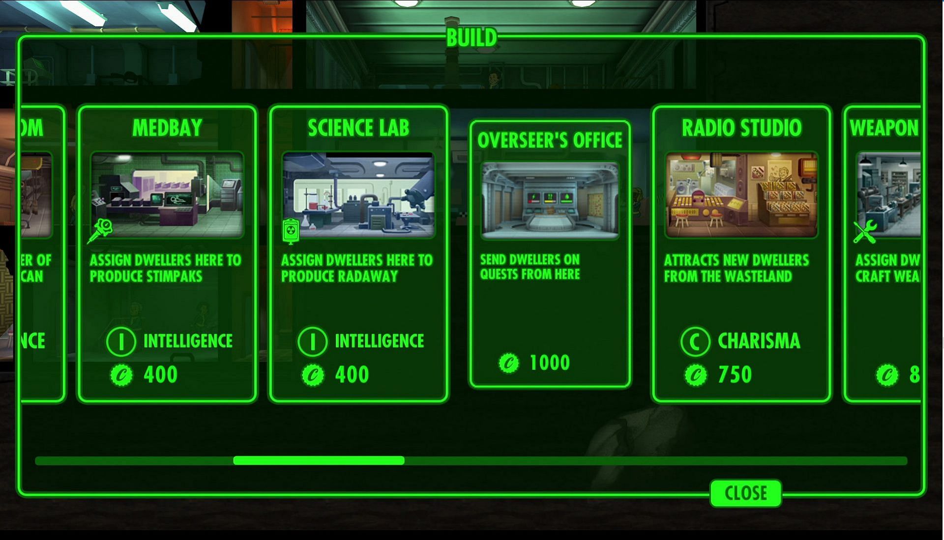 Endurance makes Dwellers live longer during Raider attacks, while Agility increases the rate at which Dwellers attack (Image via Bethesda Softworks LLC)