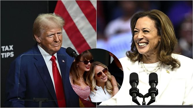 "I like Mrs. Mahomes much better": Donald Trump reacts to Taylor Swift endorsing Kamala Harris