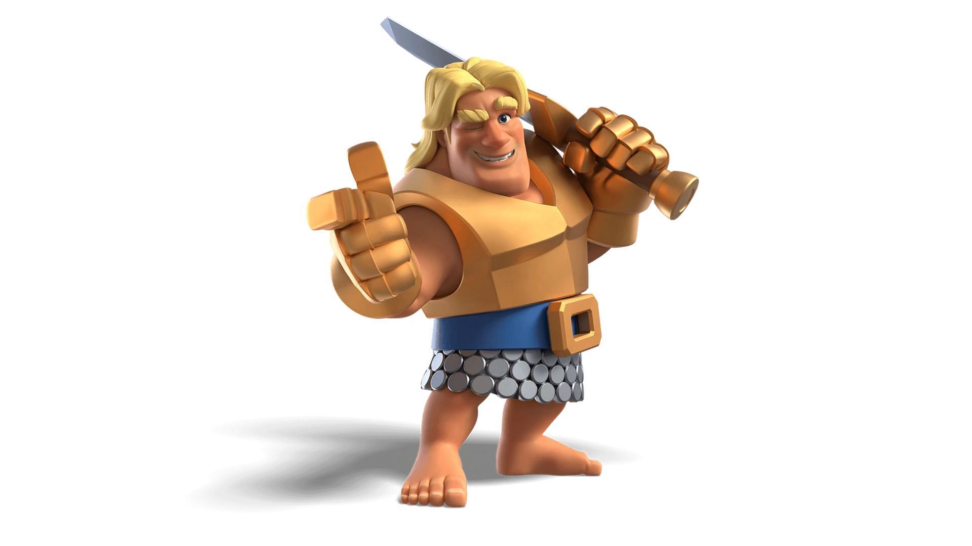 Golden Knight in Clash Royale (Image via Supercell)