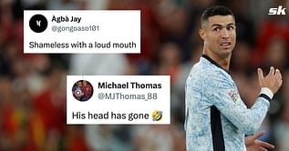 “His head has gone”, “Shameless with a loud mouth” - Fans slam Cristiano Ronaldo for changing opinion on World Cup after failing to find success