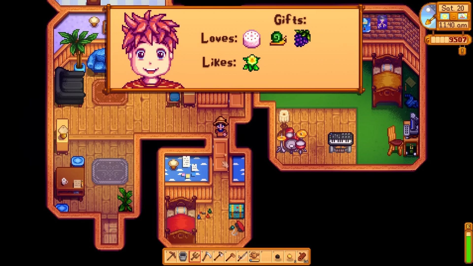 What to gift Vincent in Stardew Valley (Image via ConcernedApe)