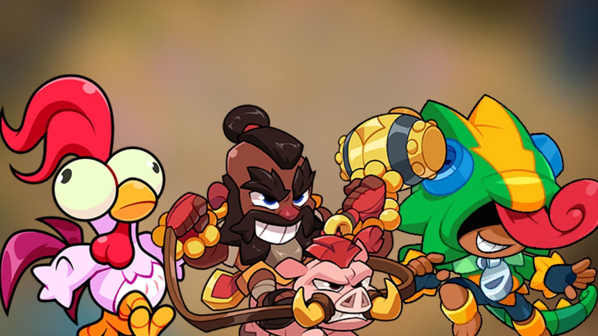 Best speedster characters in Squad Busters (Image via SuperCell)